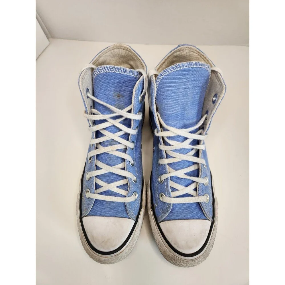 Converse‎ All Star Shoes Women's 5.5 Light Blue Lift Platform Chuck Taylor